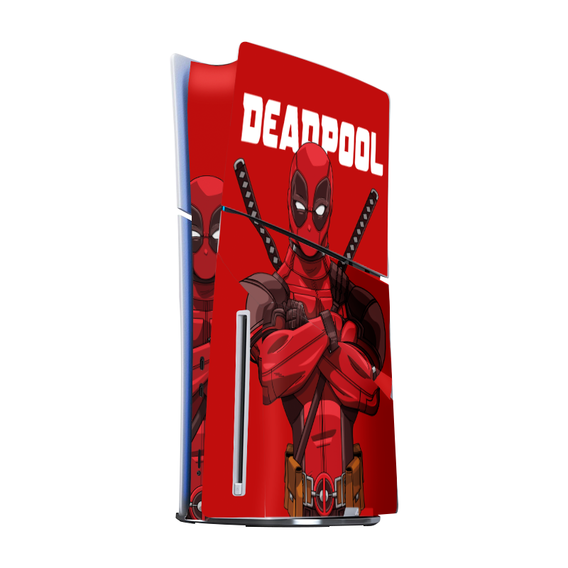 Deadpool Skin Playstation 5 Slim Xonebrand