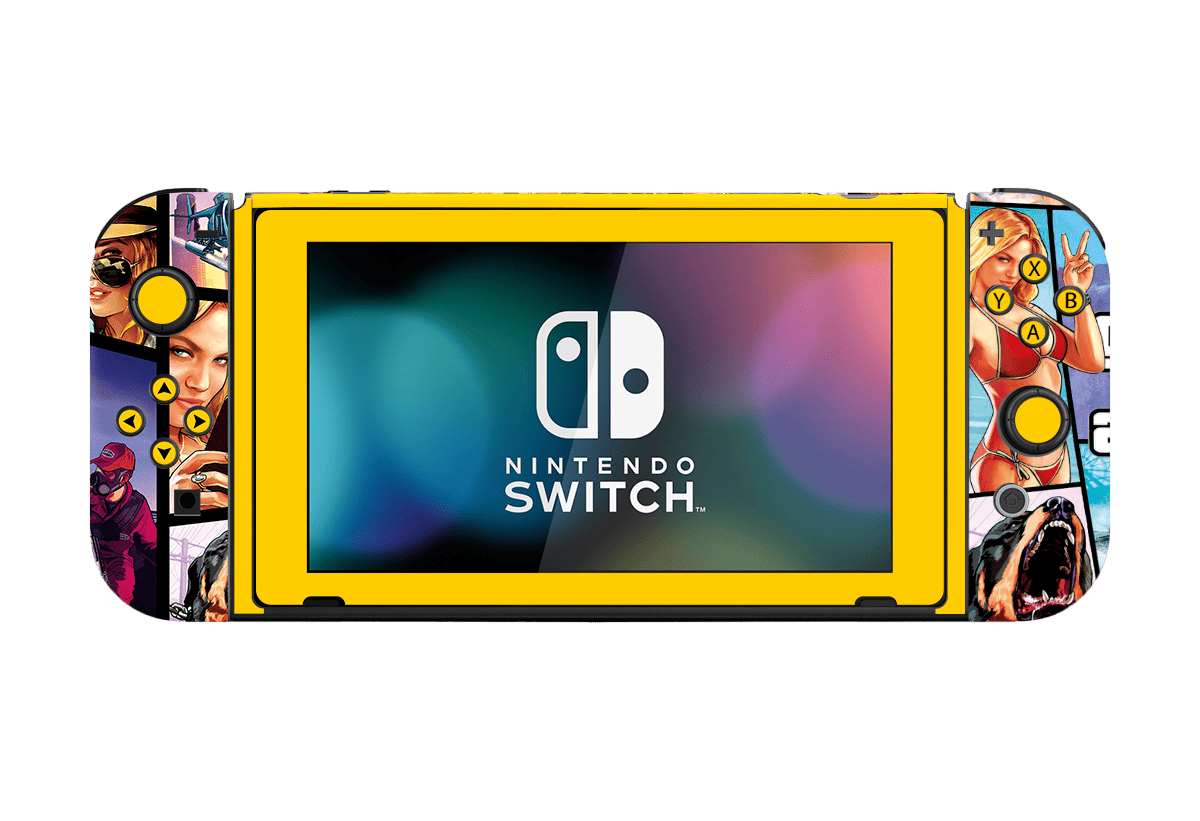 GTA Skin Nintendo Switch (2017) Xonebrand