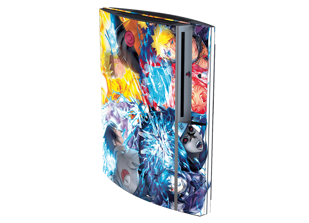 Naruto Skin Playstation 3 Fat Xonebrand