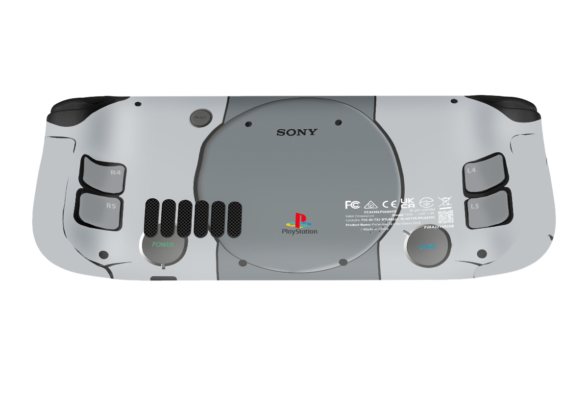 Modelo PS1 Steam Deck Skin Xonebrand