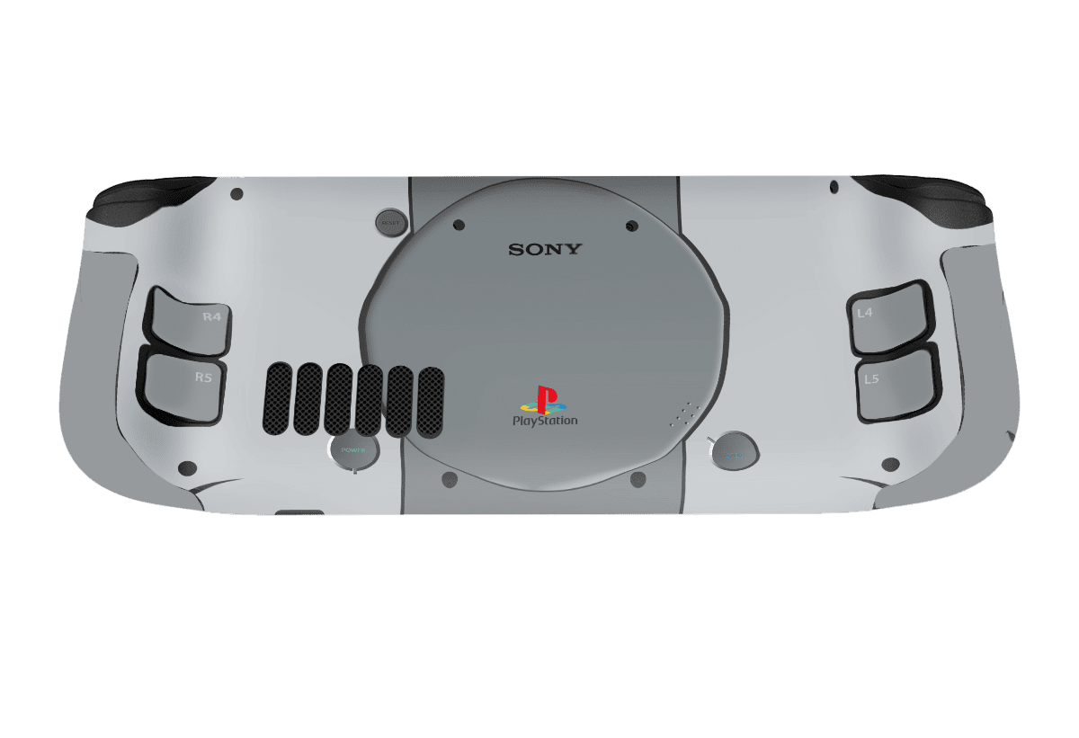 Modelo PS1 Steam Deck Skin