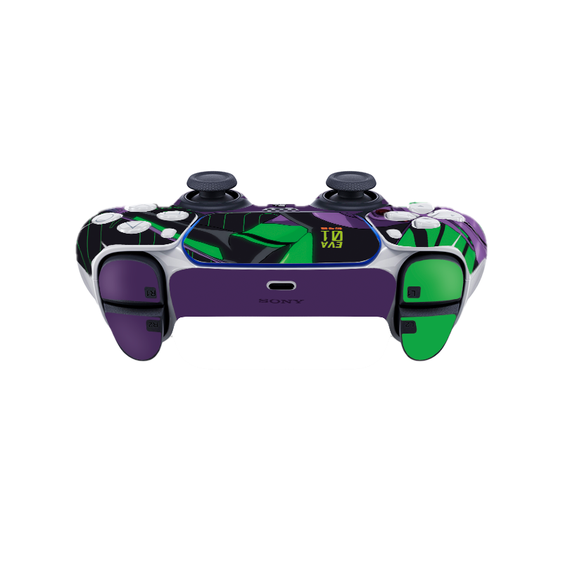 Evangelion Eva 01 Skin Playstation 5 DualSense Full Xonebrand