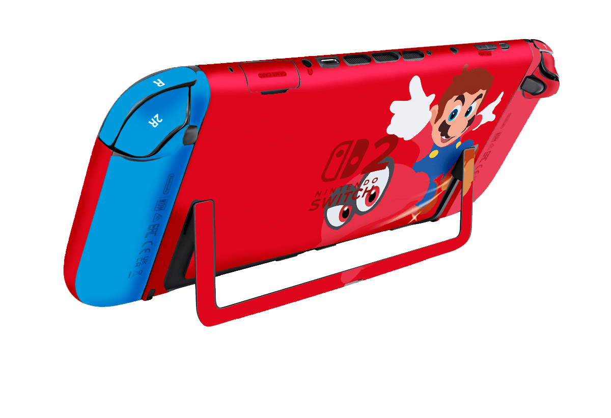 Mario Odyssey Skin Nintendo Switch 2 (2025) Xonebrand