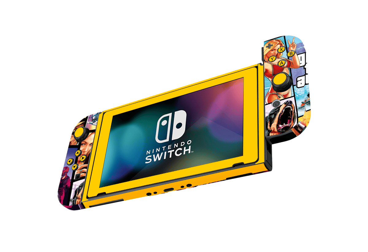 GTA Skin Nintendo Switch (2017) Xonebrand
