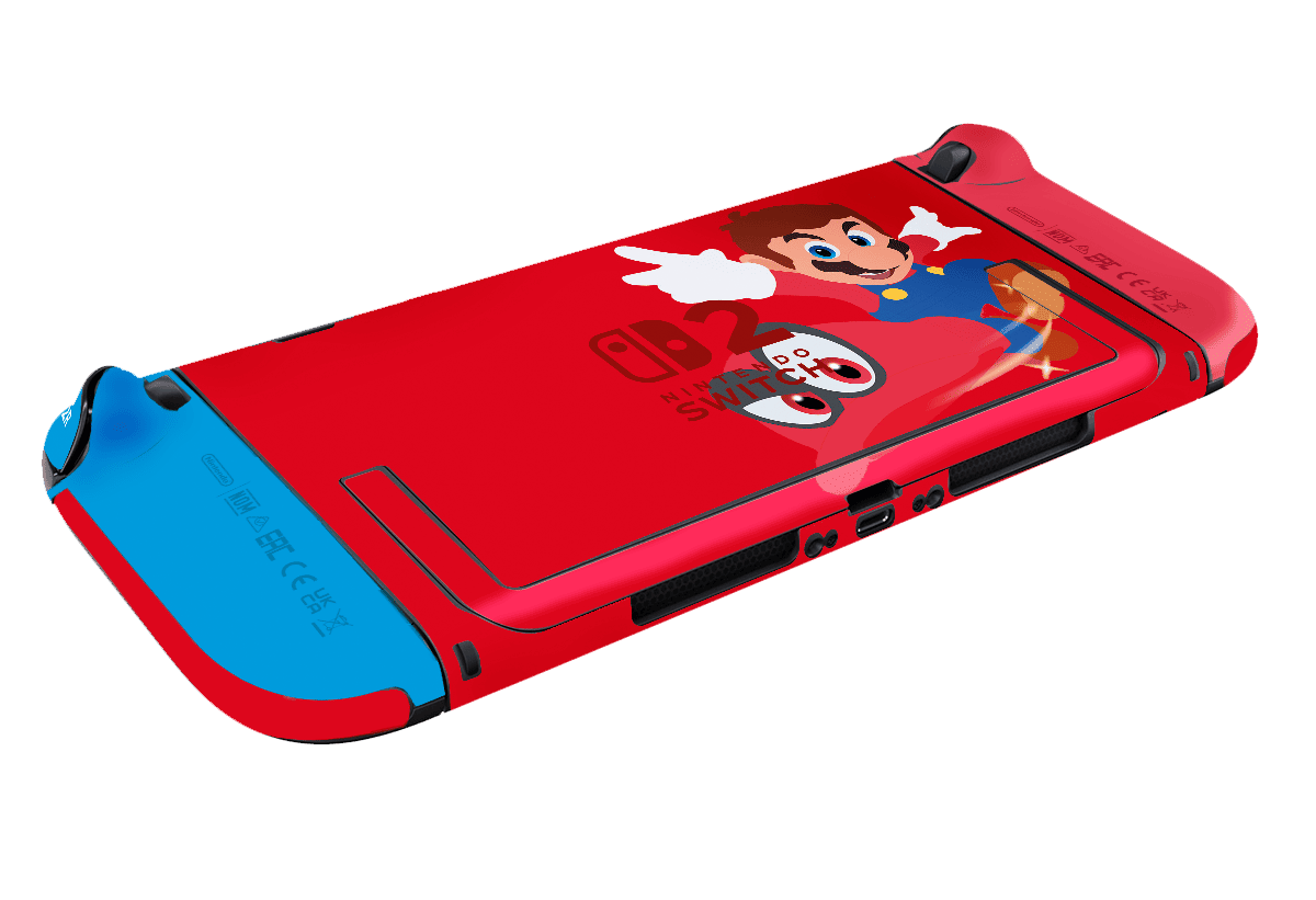 Mario Odyssey Skin Nintendo Switch 2 (2025) Xonebrand