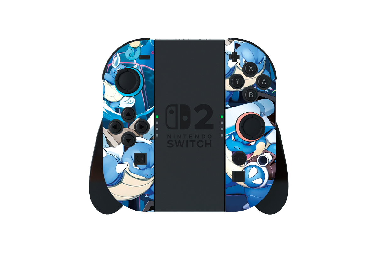 Pokemon Squirtle Skin Nintendo Switch 2 (2025)