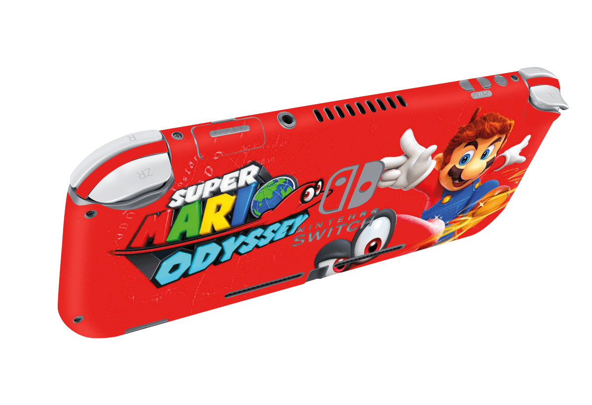 Super Mario Odyssey Nintendo Switch Lite Skin