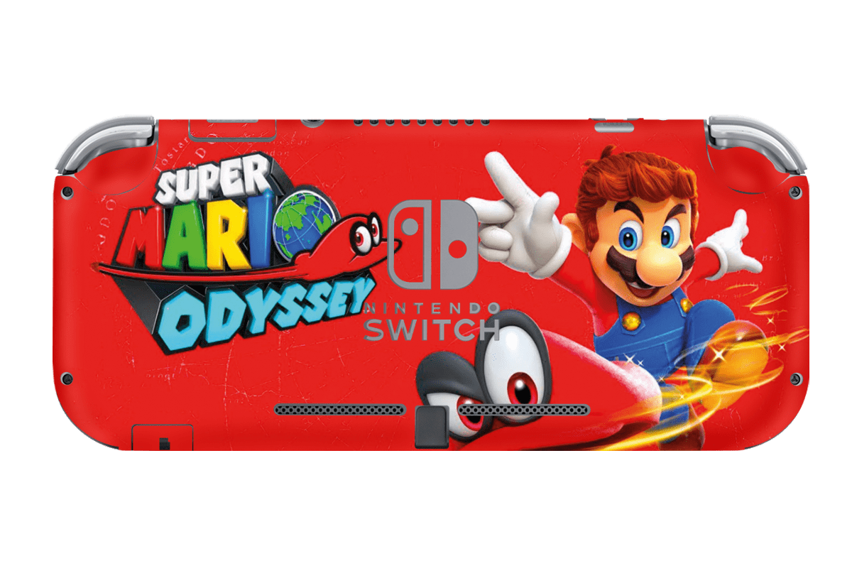 Super Mario Odyssey Nintendo Switch Lite Skin