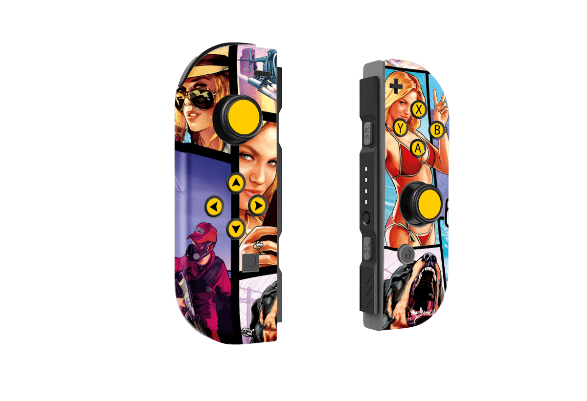 GTA Skin Nintendo Switch (2017) Xonebrand