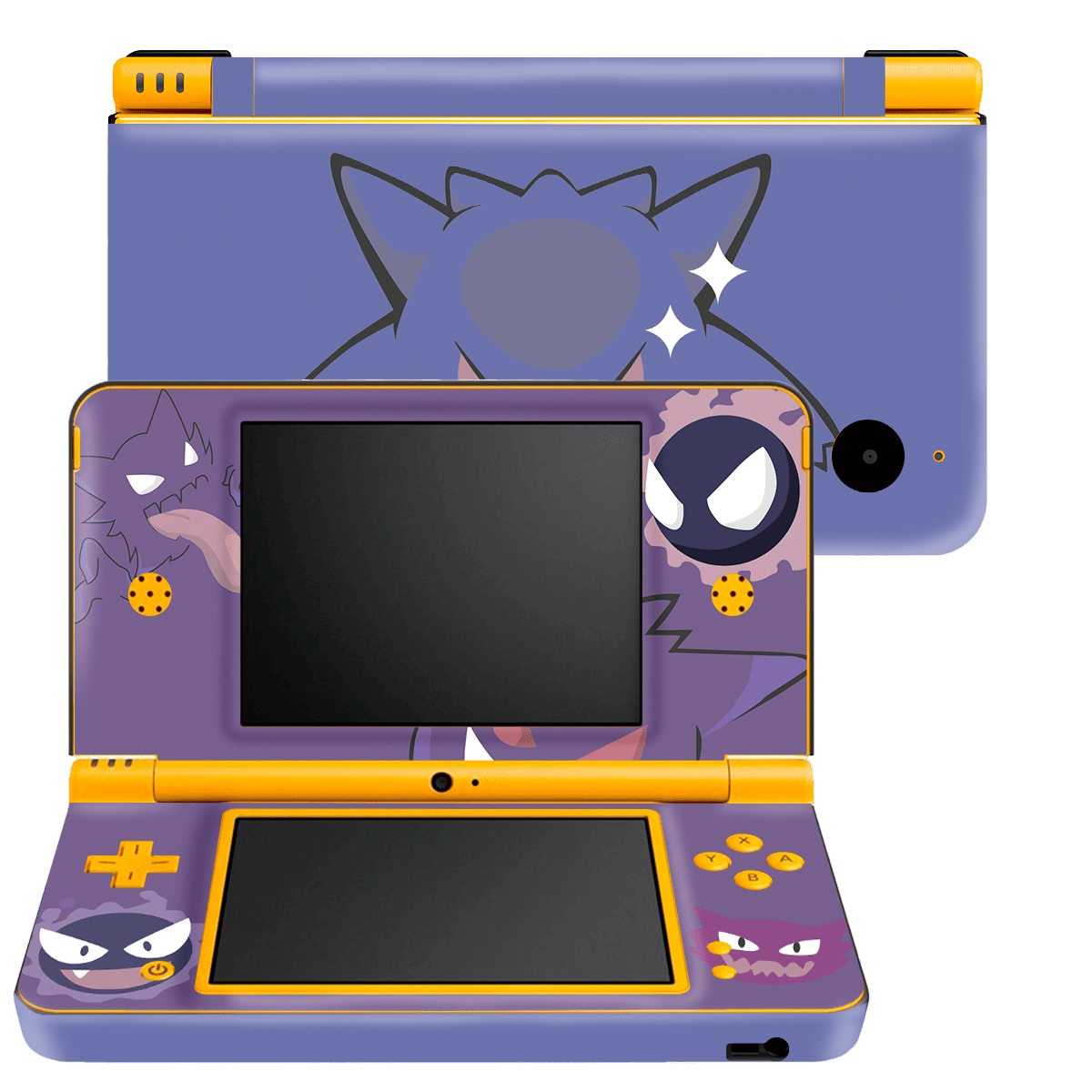 Pokemon Gengar Nintendo DSI XL 2010 Skin