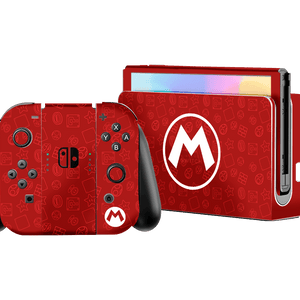 Mario Bros Iconos Nintendo Switch Oled (2021) Skin