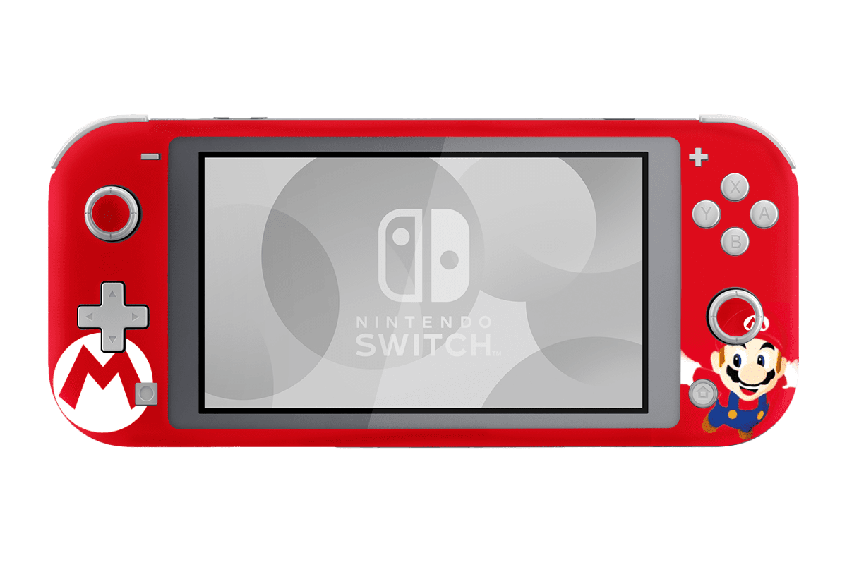 Super Mario Nintendo Switch Lite Skin