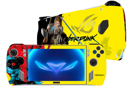 Cyberpunk Asus Rog Ally Handheld Gaming Computer Skin