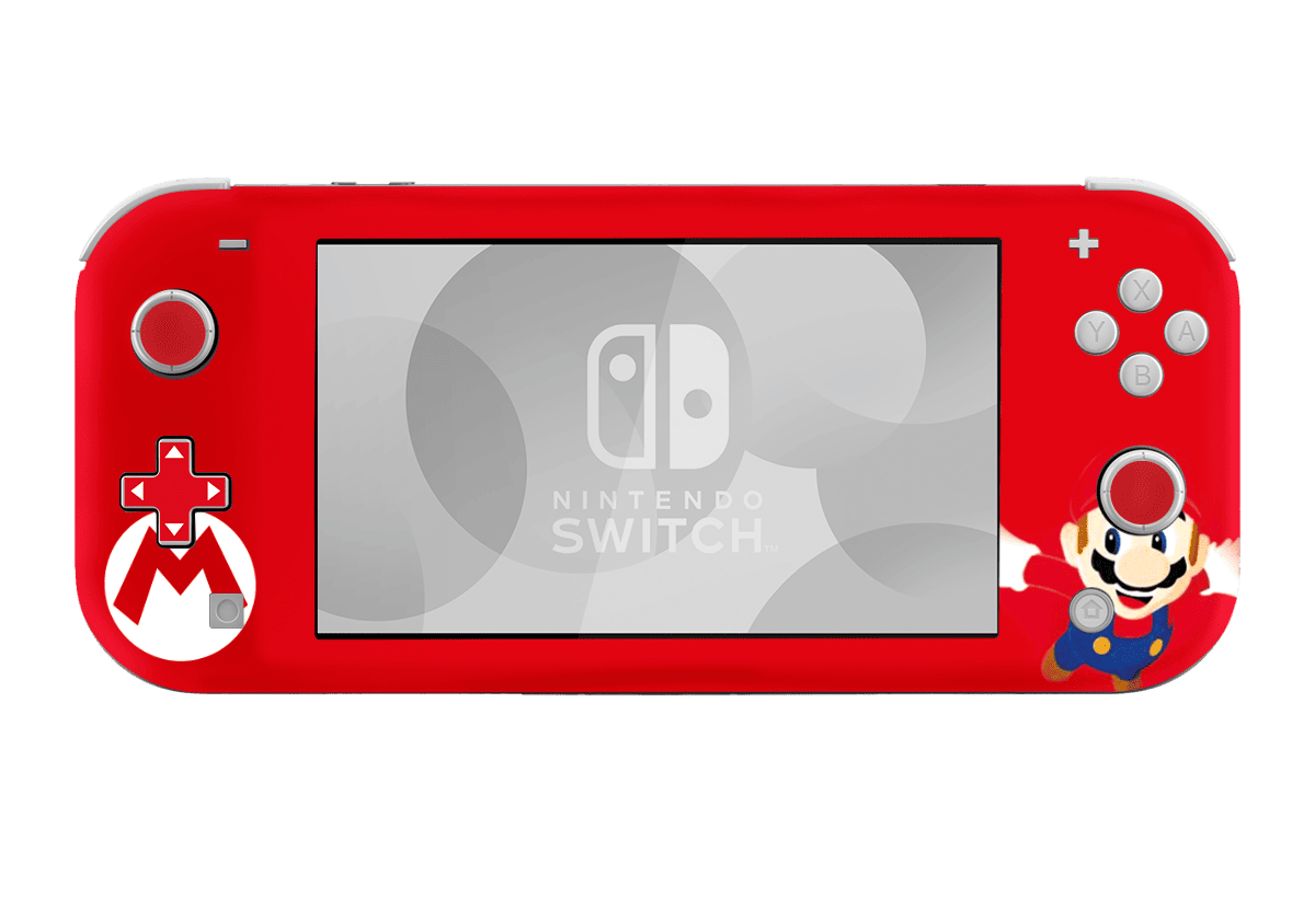 Super Mario Skin Nintendo Switch Lite Xonebrand