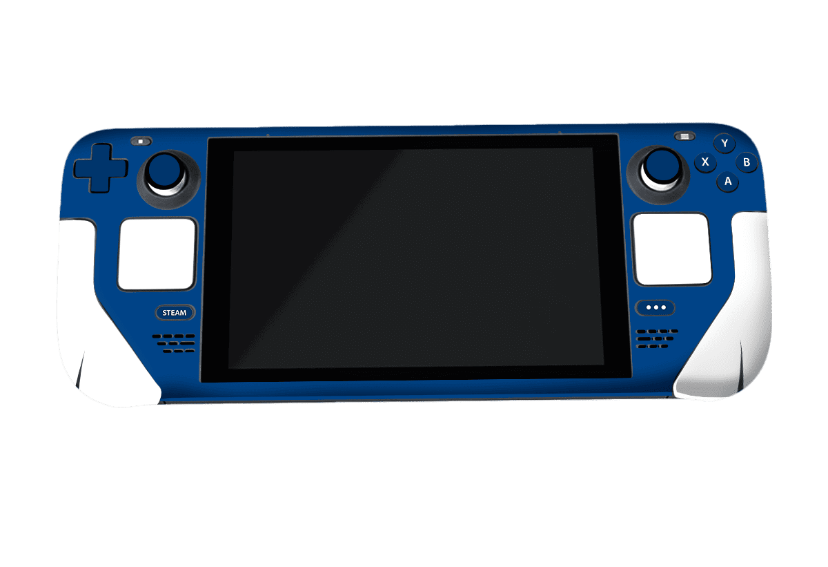 Mate Azul & Blanco Steam Deck Skin