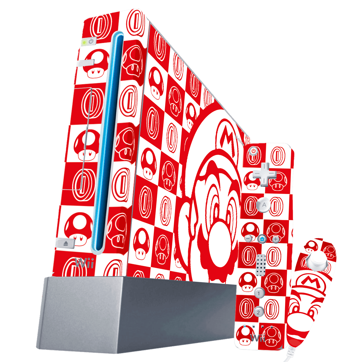 Super Mario Bross Skin Nintendo Wii (2006)