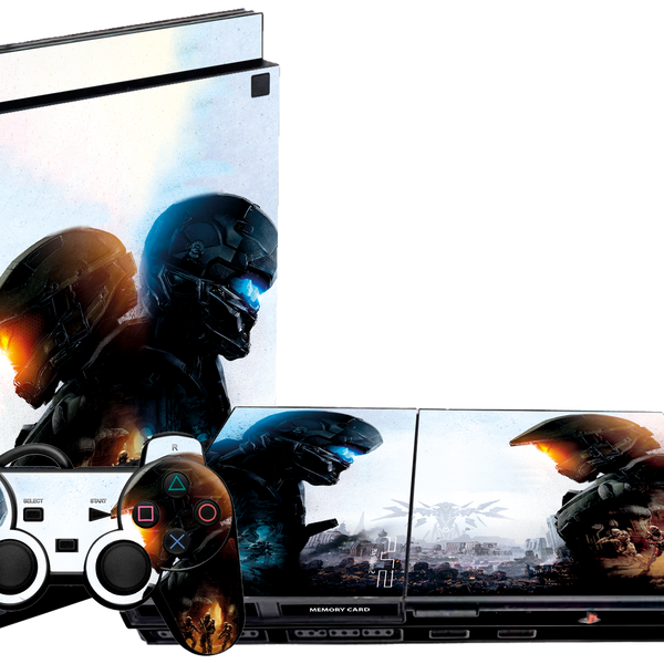 Halo Skin Playstation 2 Slim