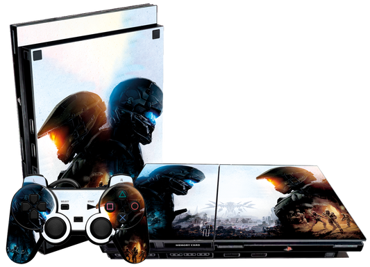 Halo Skin Playstation 2 Slim