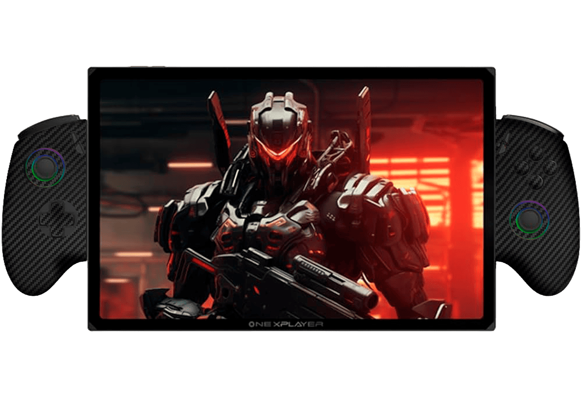 Fibra Carbono Negro OneXPlayer X1 Skin Xonebrand