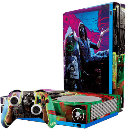 Watch Dog Xbox One S Bundle Skin