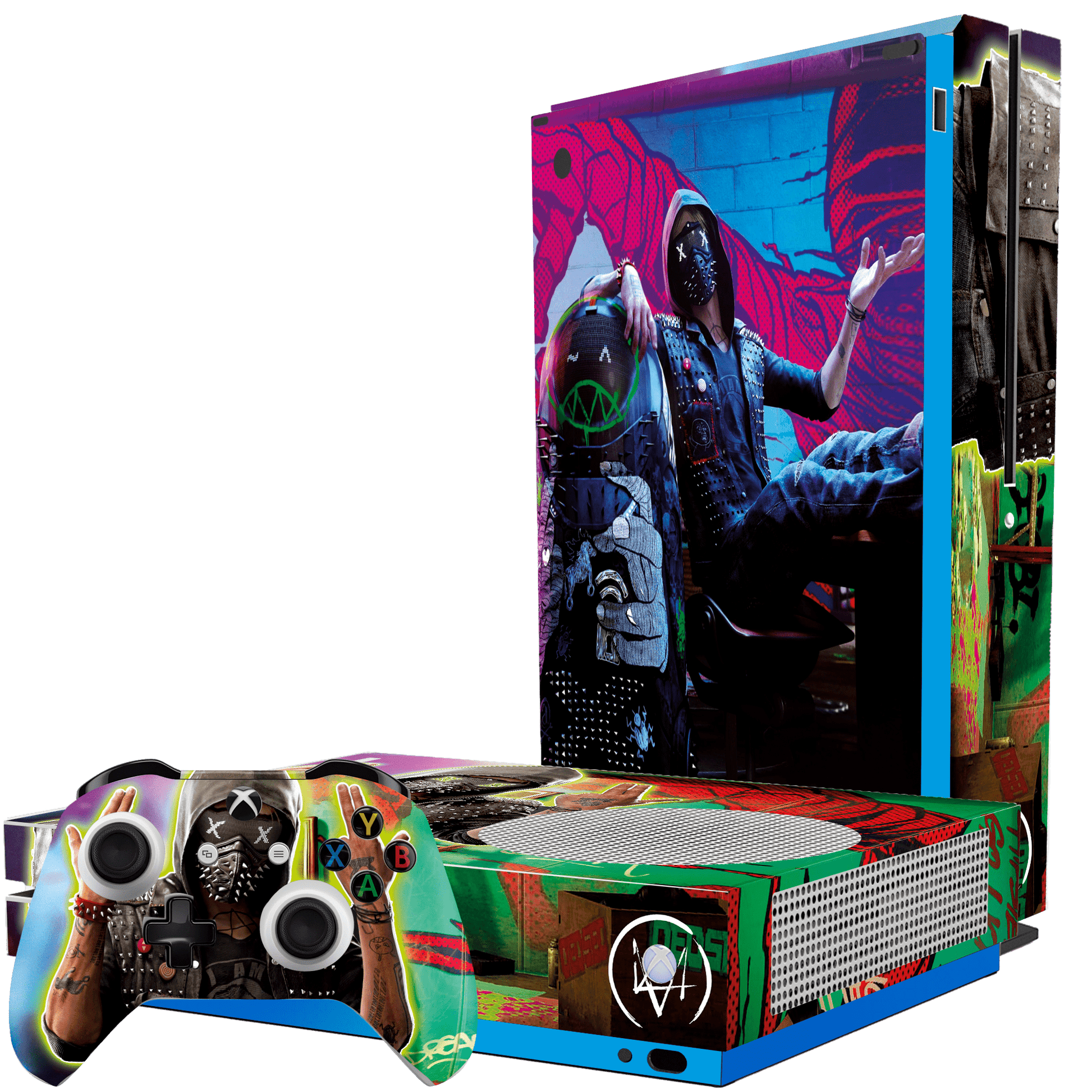 Watch Dogs 2 Skin Xbox One S