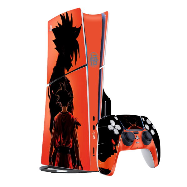Dragon Ball Gok Skin Playstation 5 Slim Xonebrand