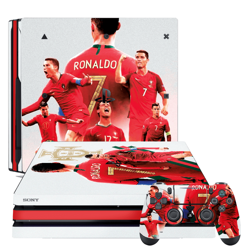 Cristiano Skin Playstation 4 Pro Xonebrand