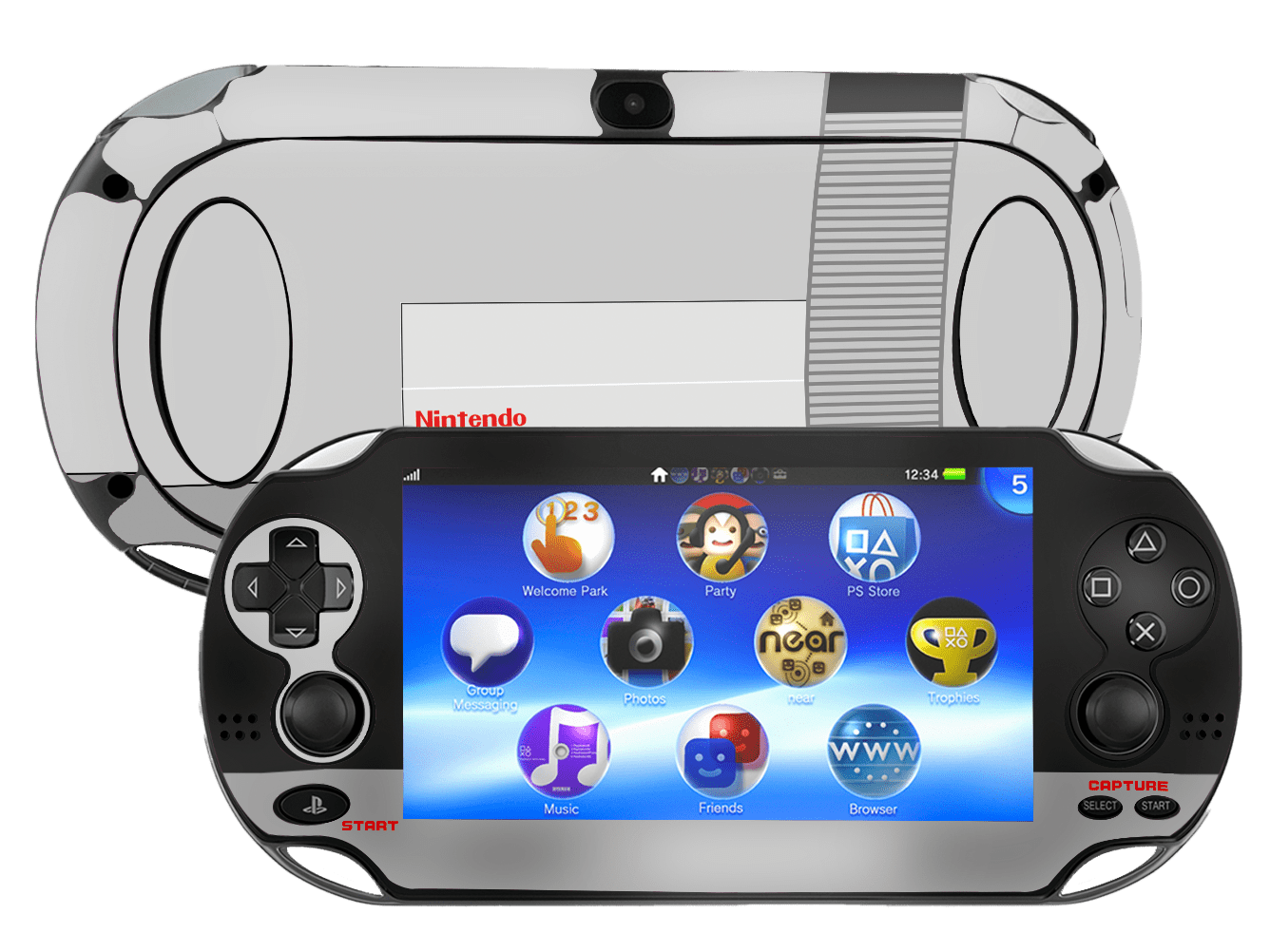 Edición NES PSVITA Fat Bundle Skin