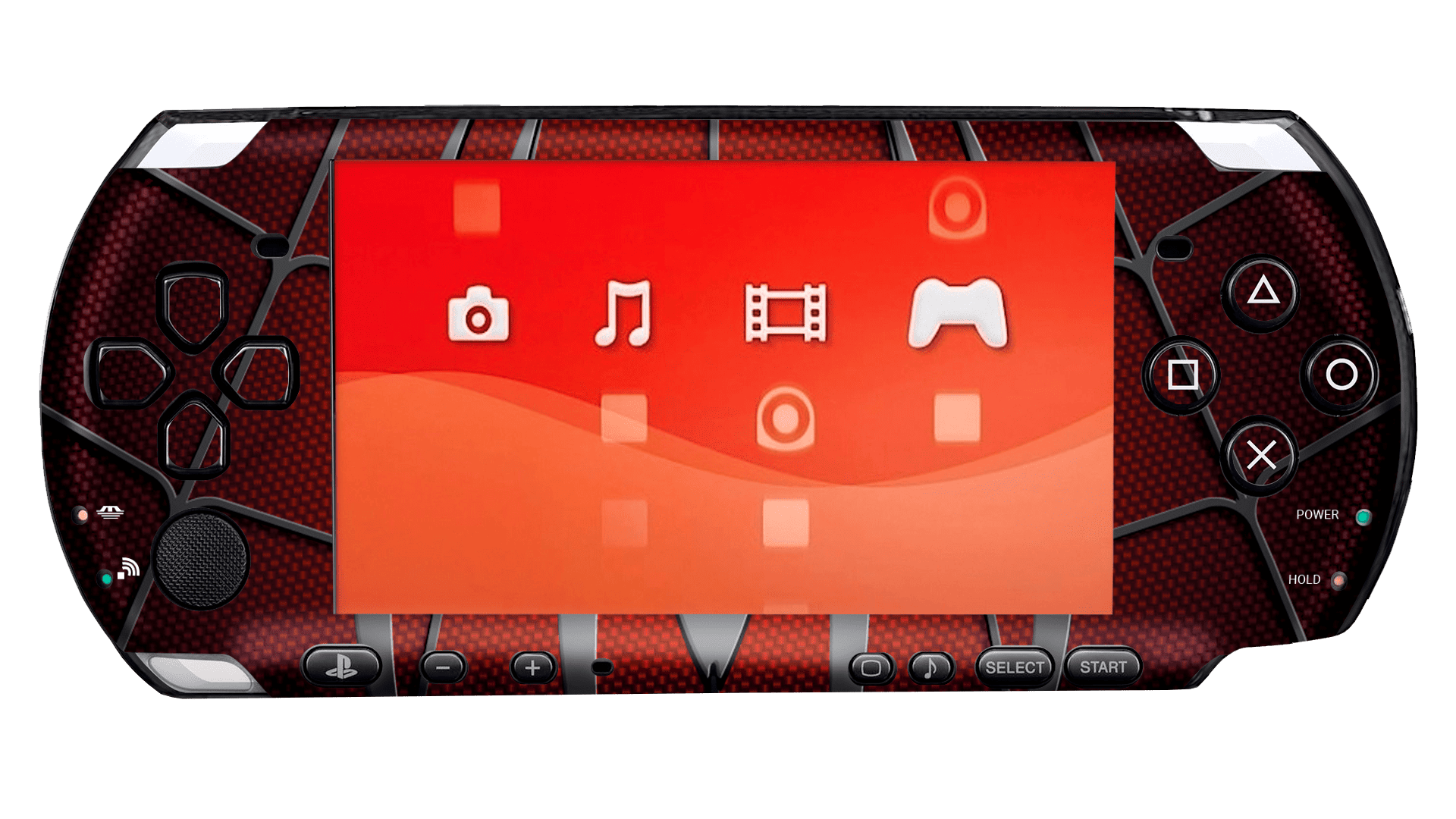 Spiderman Black Skin Playstation Portable (PSP) Xonebrand