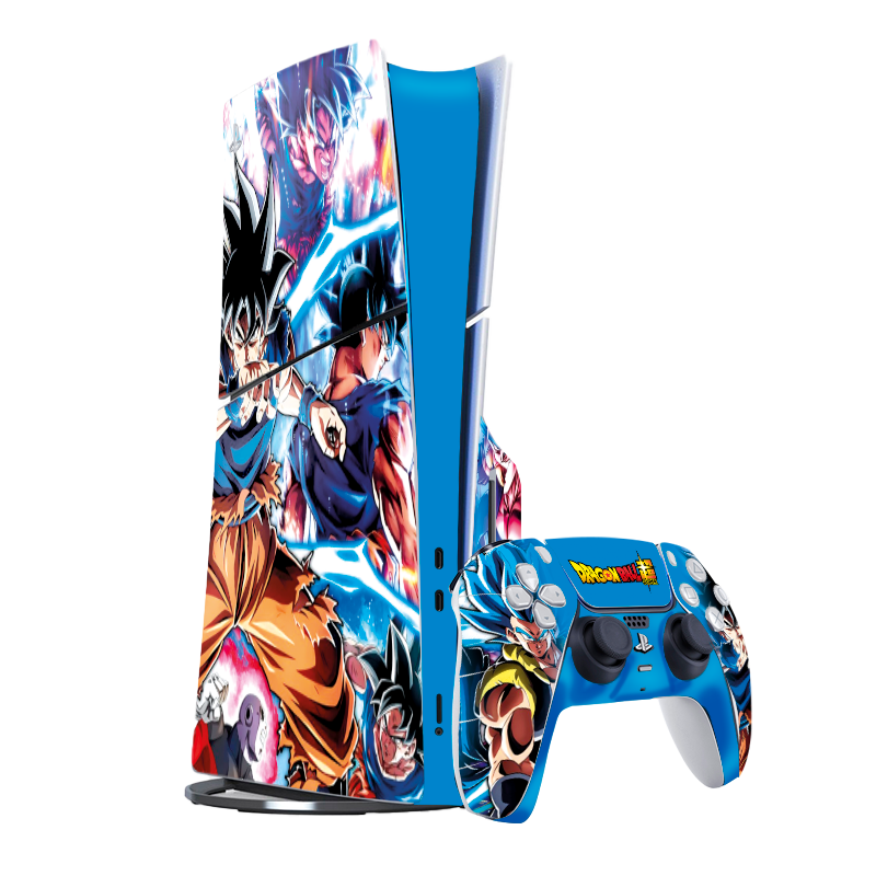 Dragon Ball Goku Super Skin Playstation 5 Slim Xonebrand