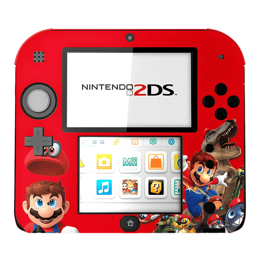 Super Mario Odyssey Nintendo 2DS Skin