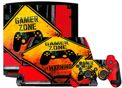 Gamer Zone PS3 Slim Bundle Skin