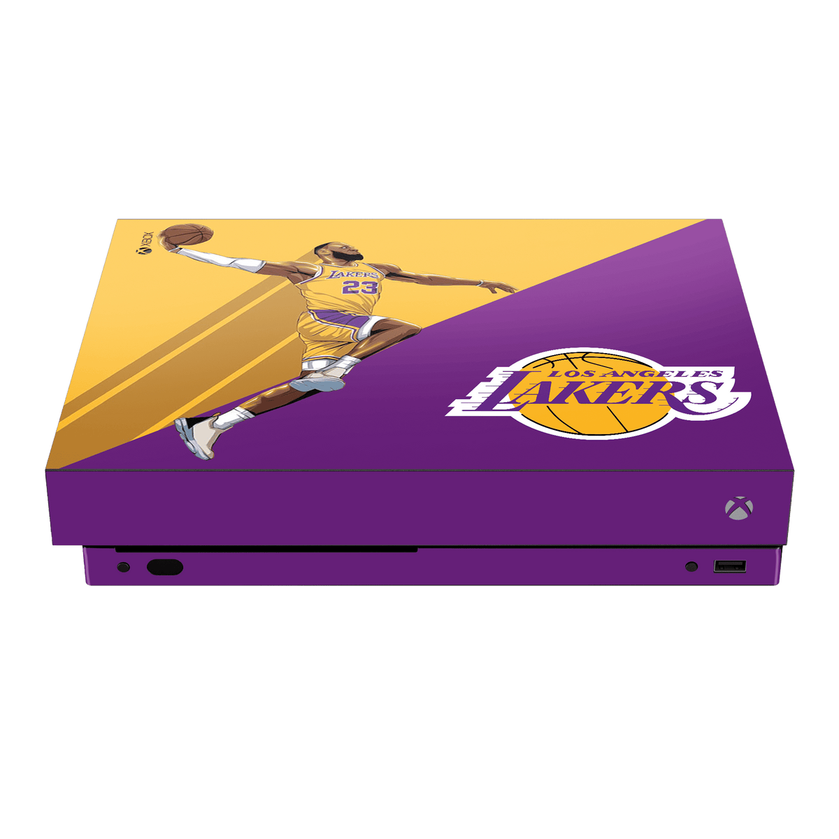 Lakers Skin Xbox One X Xonebrand