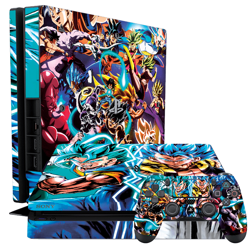 Dragon Ball Skin Playstation 4 Slim Xonebrand