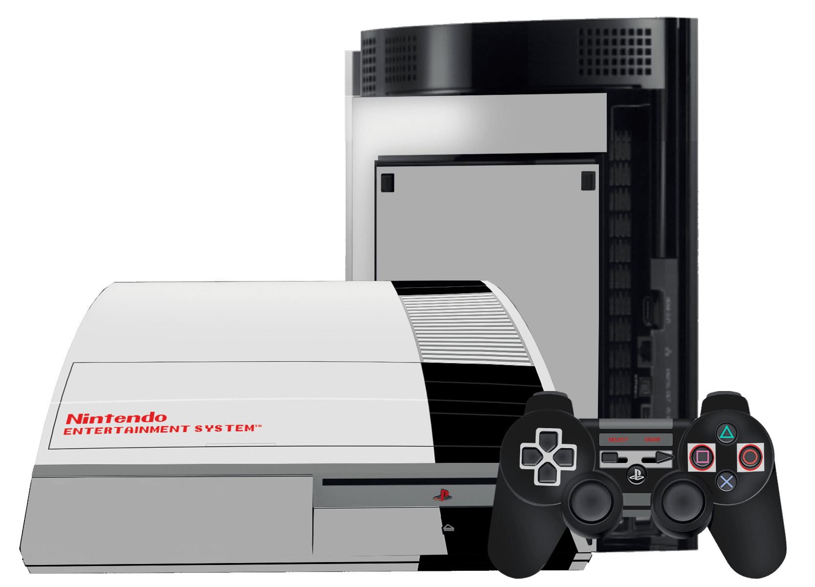 NES Skin Playstation 3 Fat