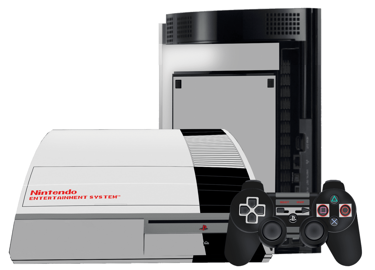 NES Skin Playstation 3 Fat Xonebrand