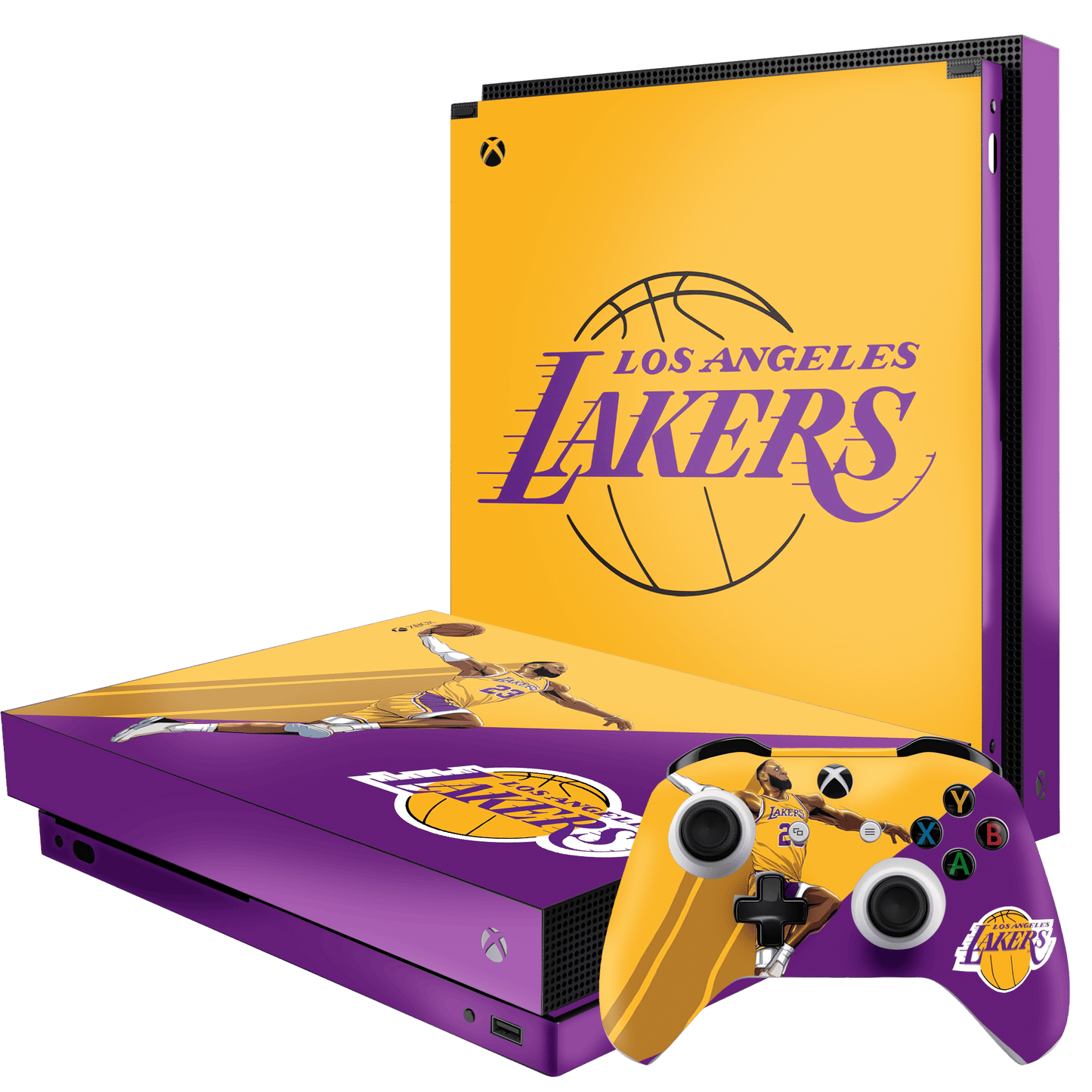 Lakers Xbox One X Bundle Skin