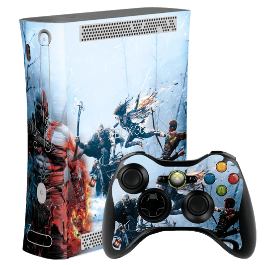 God of War Xbox 360 Fat Bundle Skin