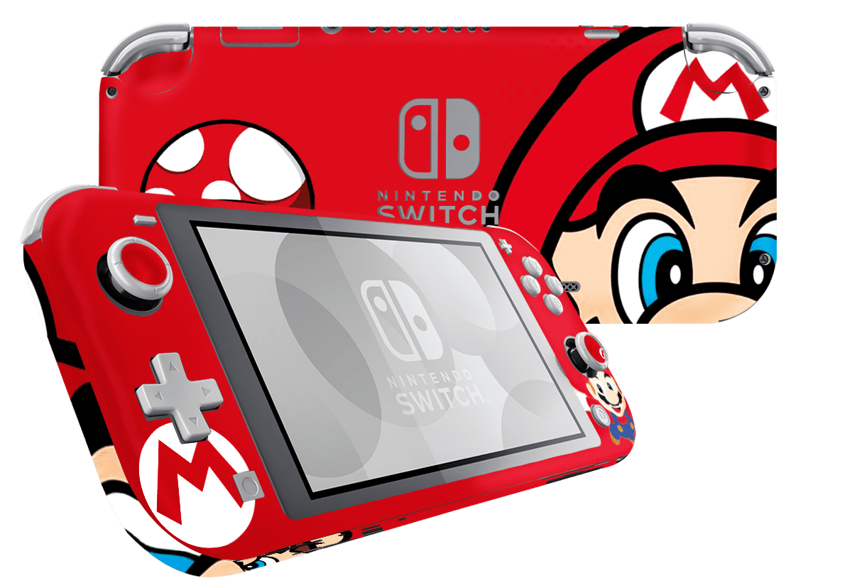 Super Mario Nintendo Switch Lite Skin