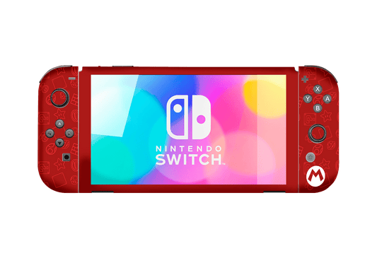 Mario Bros Iconos Nintendo Switch Oled (2021) Skin