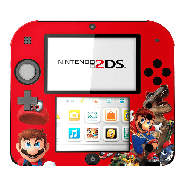 Skin para Nintendo 2Ds edición Mario Odyssey  – Xonebrand