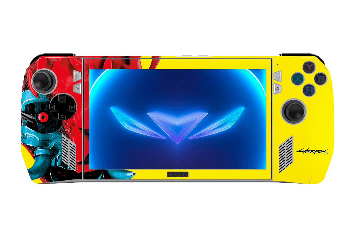 Cyberpunk Asus Rog Ally Handheld Gaming Computer Skin