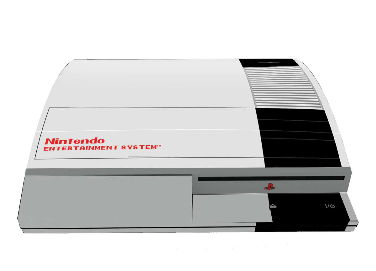 NES Skin Playstation 3 Fat Xonebrand