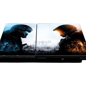 Halo PS2 Slim (2014) Bundle Skin