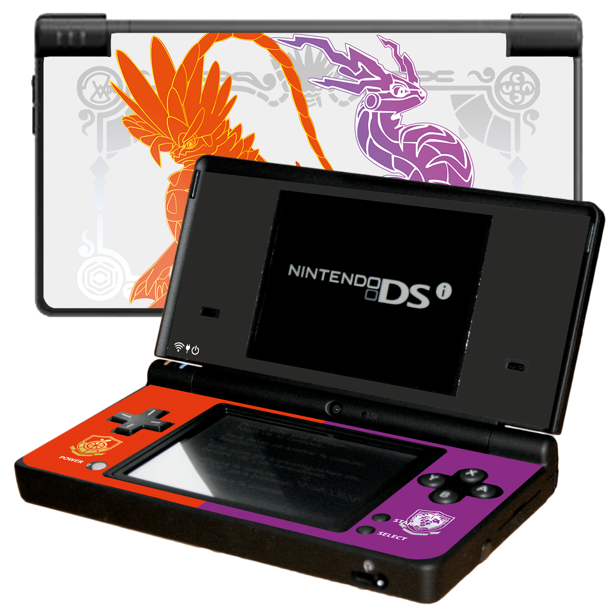Pokemon Scarlet & Violet Skin Nintendo DSi (2008) Xonebrand