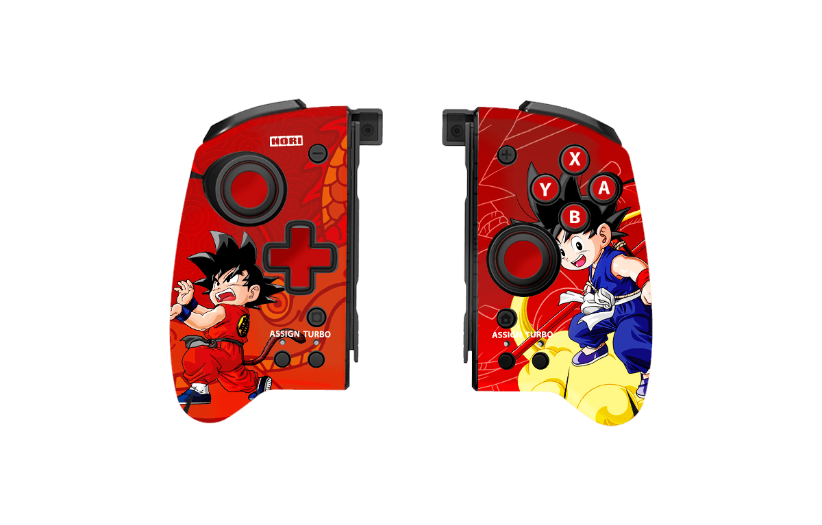 Dragon Ball Nintendo Switch Hori Split Pad Pro Skin Xonebrand