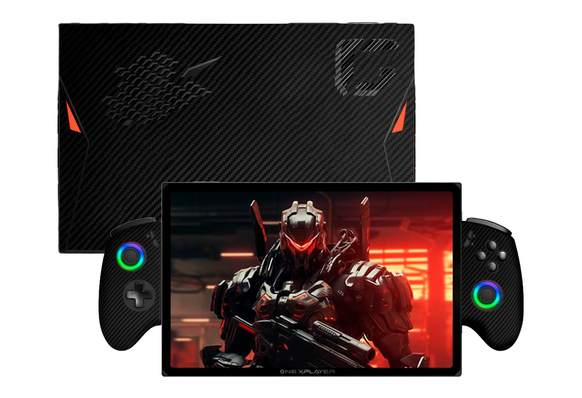 Fibra Carbono Negro OneXPlayer X1 Skin
