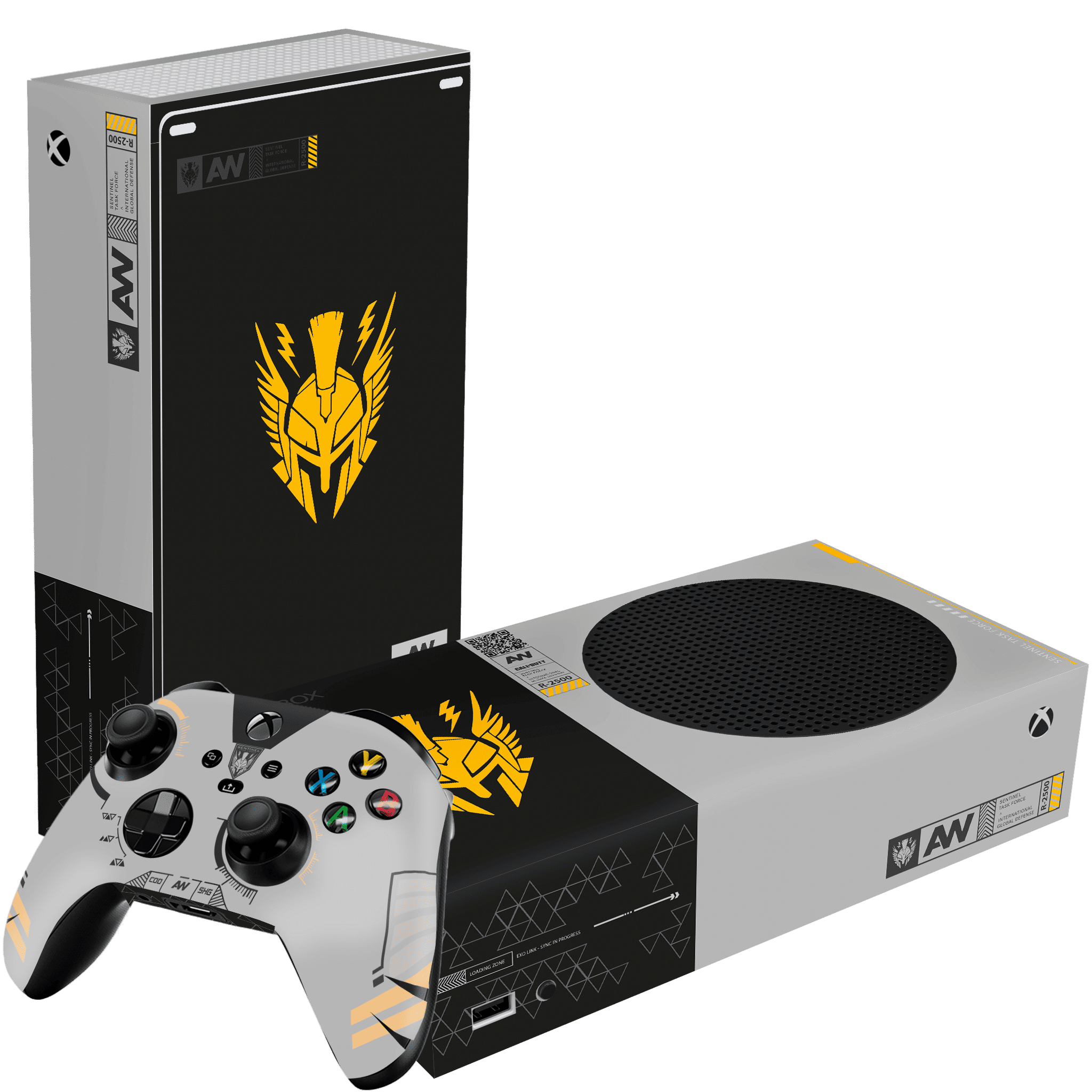 Call of Duty Sentinel Task Force Skin Xbox Series S Xonebrand