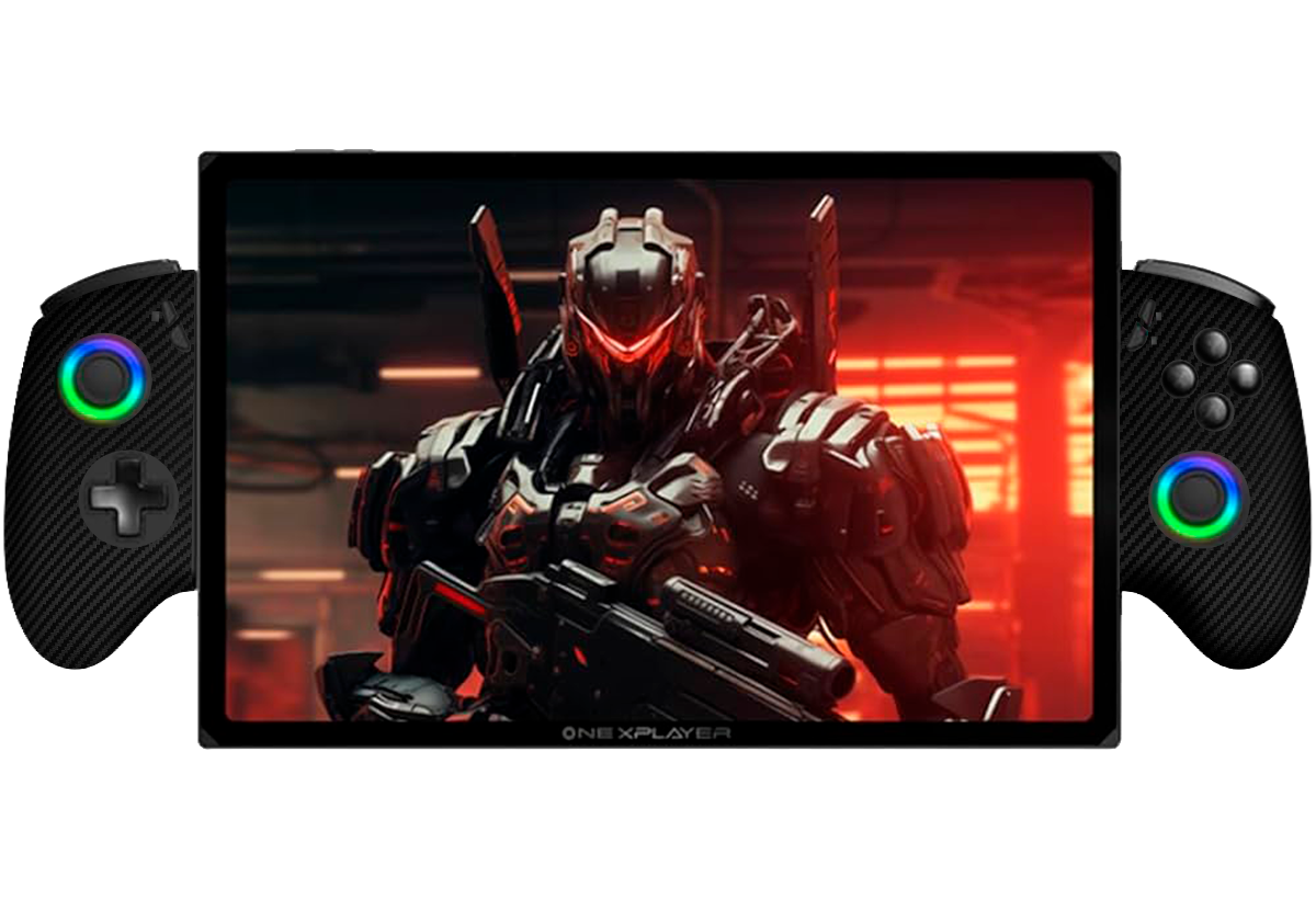 Fibra Carbono Negro OneXPlayer X1 Skin