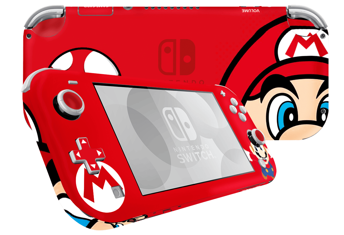 Super Mario Skin Nintendo Switch Lite Xonebrand